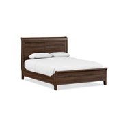 Durham112-128B Queen Sleigh Bed W/Low Footboard