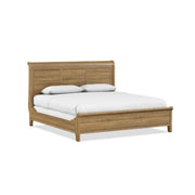 Durham112-148B King Sleigh Bed W/Low Footboard
