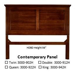 Perfect BalanceContemporary King Panel Headboard