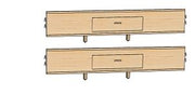 Perfect BalanceDouble 1 - Drawer Storage (2 Sides)