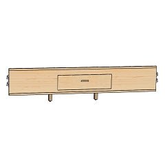 Perfect BalanceDouble 1 - Drawer Storage (one side)