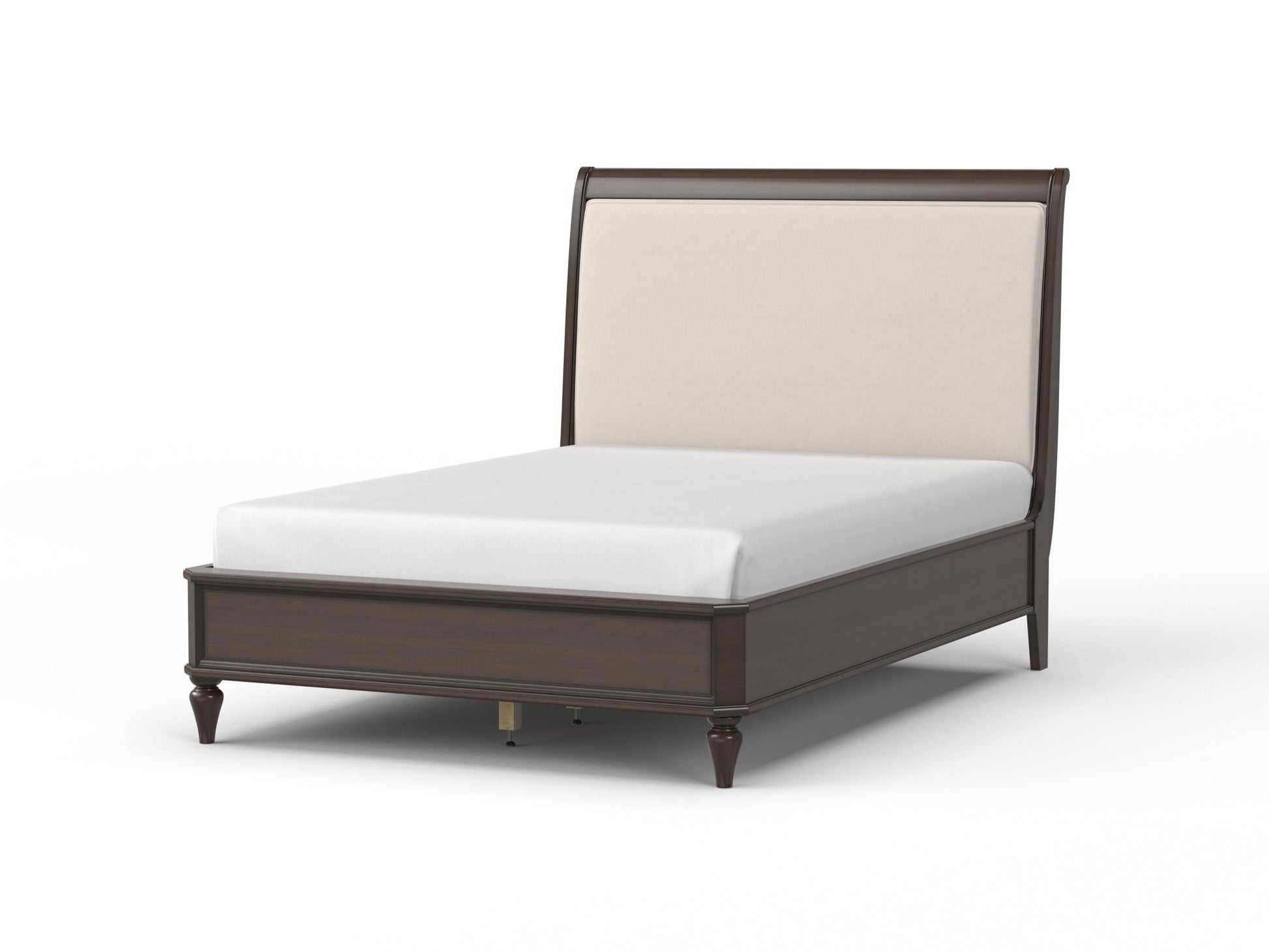 My StoreLegacy Queen Upholstered Sleigh Bed