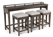 Durham FurnitureLong Console Table w/Metal Rail