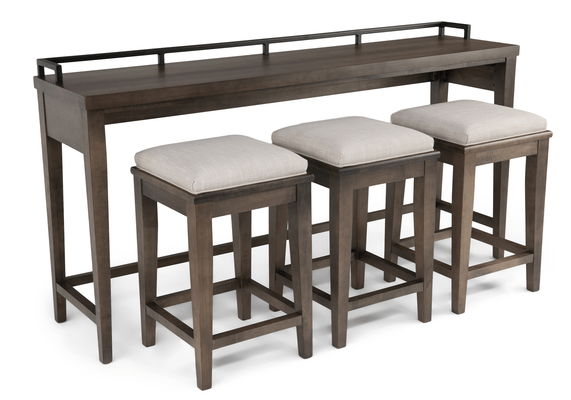 Durham FurnitureLong Console Table w/Metal Rail