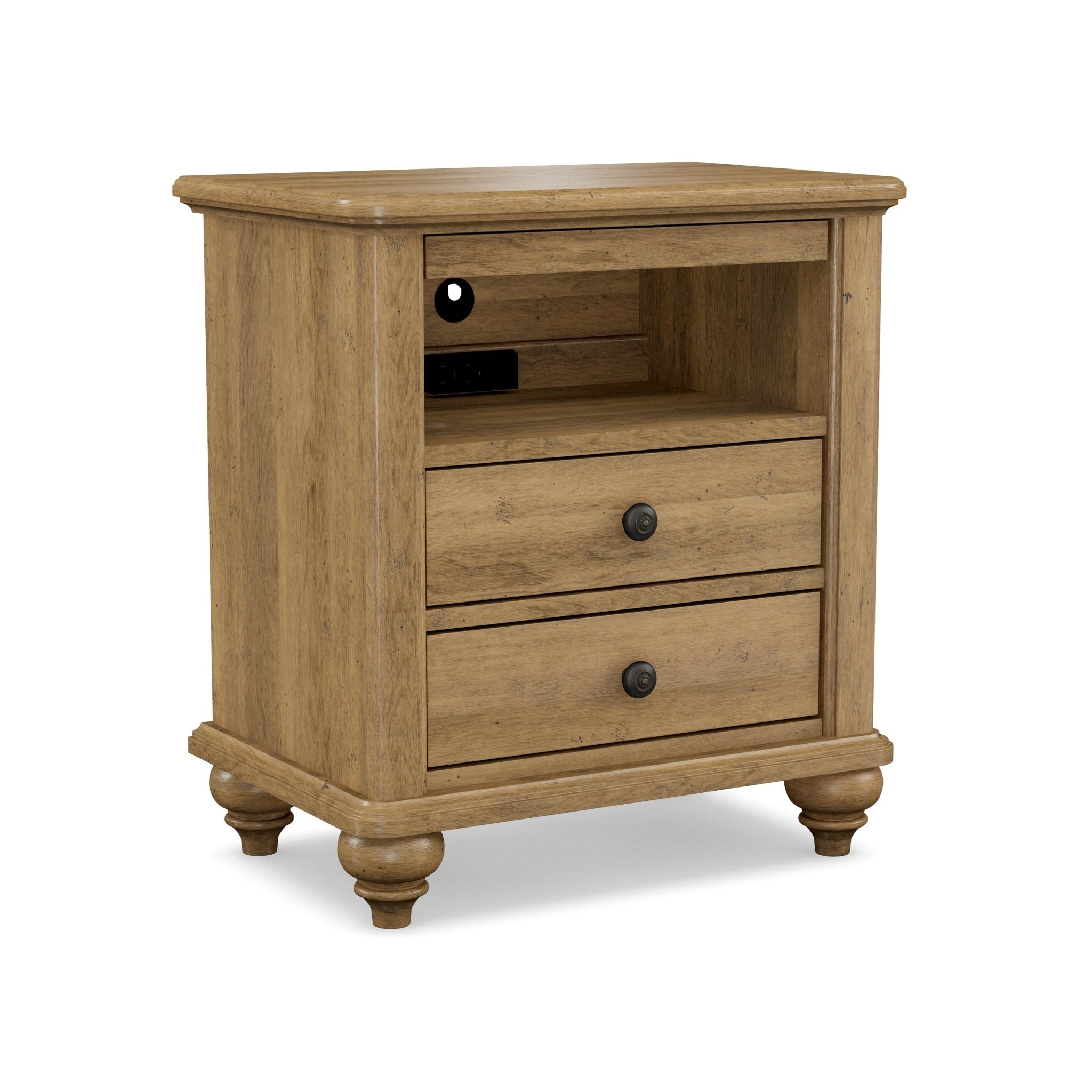 Perfect BalanceMillcroft 2 Drw Night Stand w/Pullout Shelf