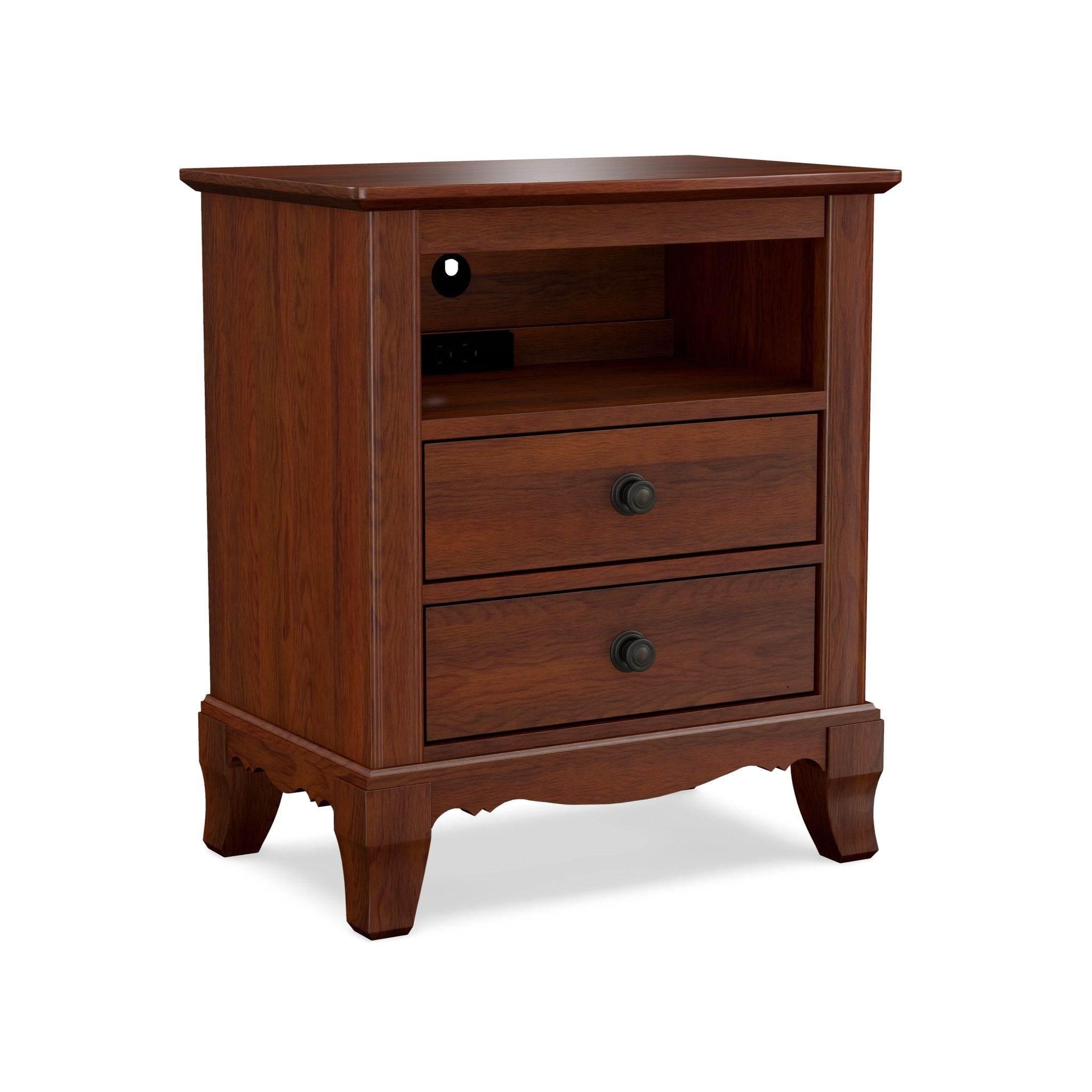 Perfect BalanceMontelena 2 Drw Night Stand w/Pullout Shelf