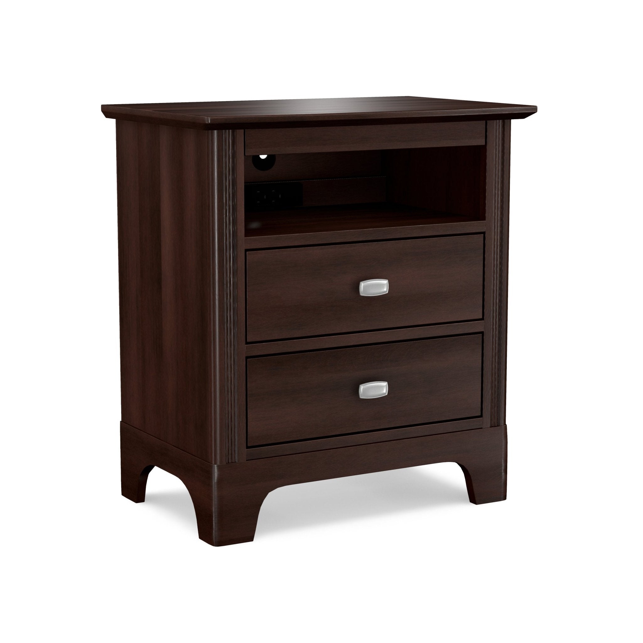 Perfect BalanceMontgomery 2 Drw Night Stand w/Pullout Shelf