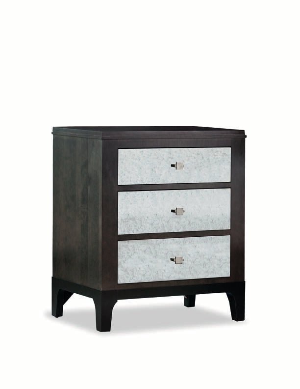 Durham FurnitureNight Stand W/Mirror Dwr Fronts