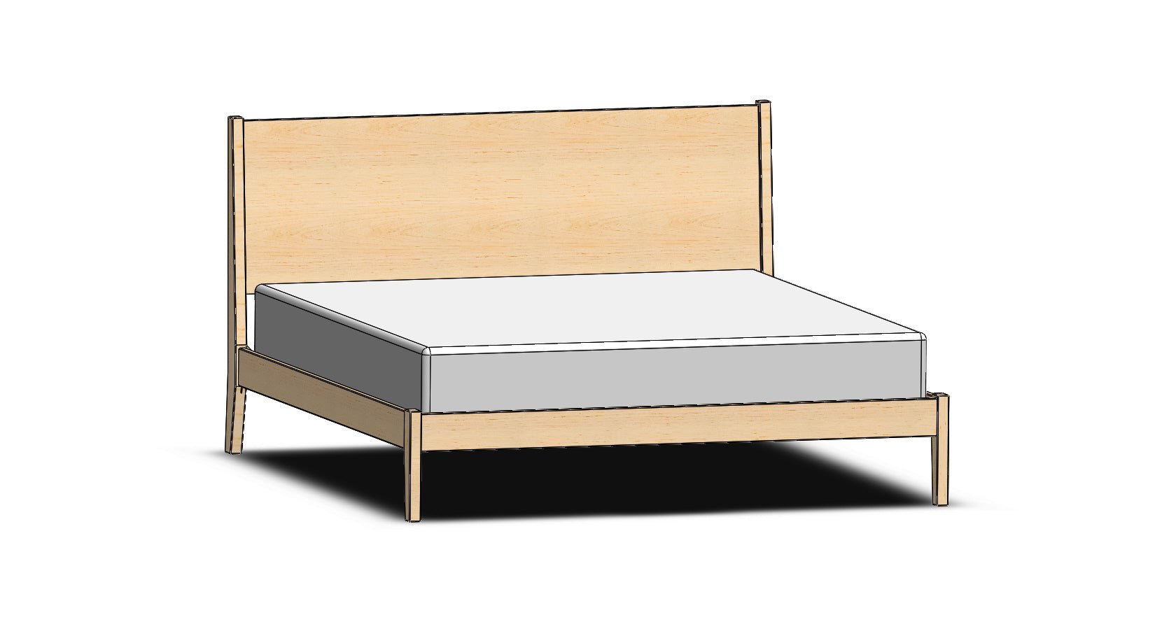 Perfect BalancePB King Common Platform Bed
