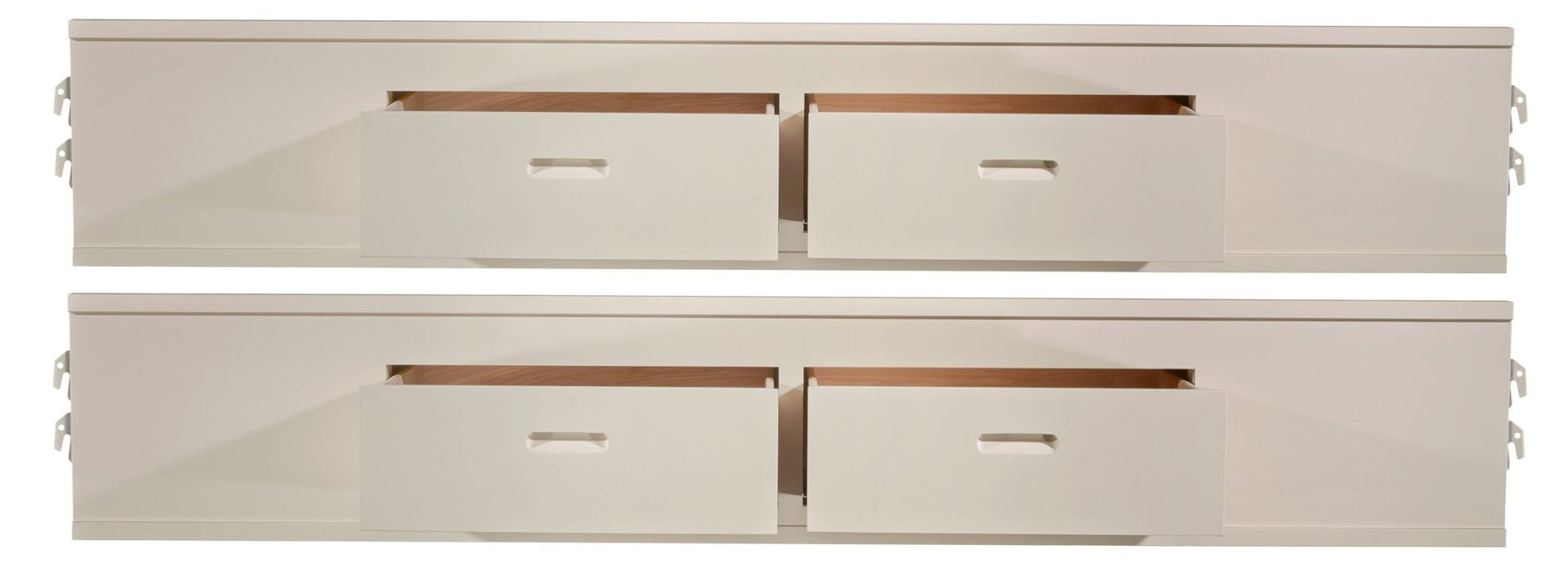 Perfect BalanceQueen Dbl Storage Rail Pkg 'B'