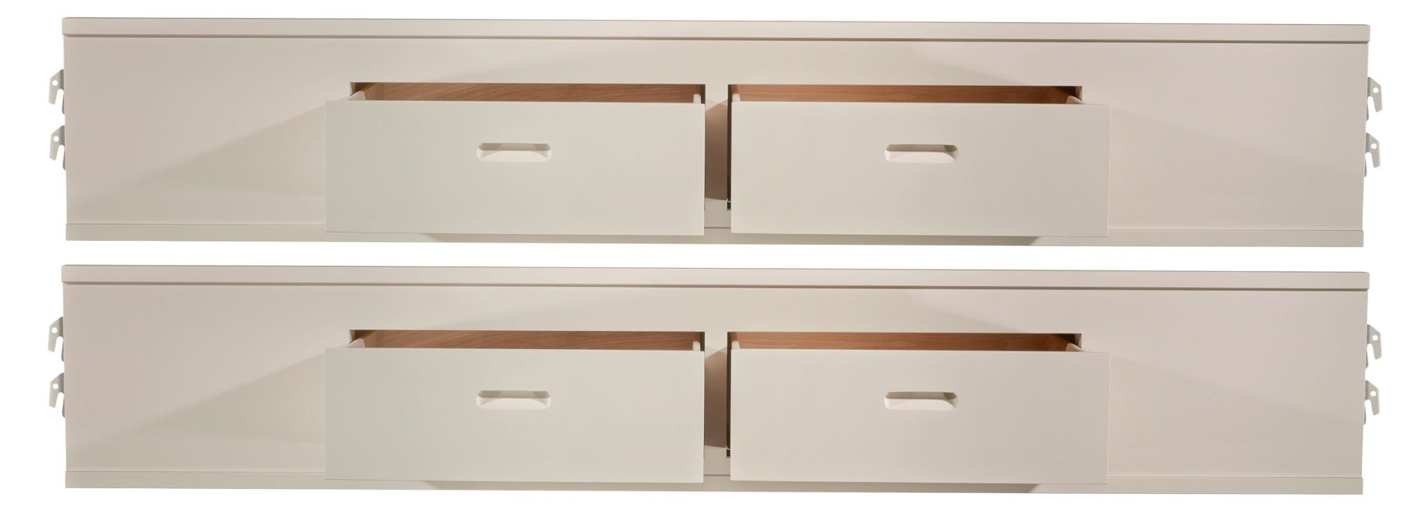 Perfect BalanceQueen Dbl Storage Rail Pkg 'B'