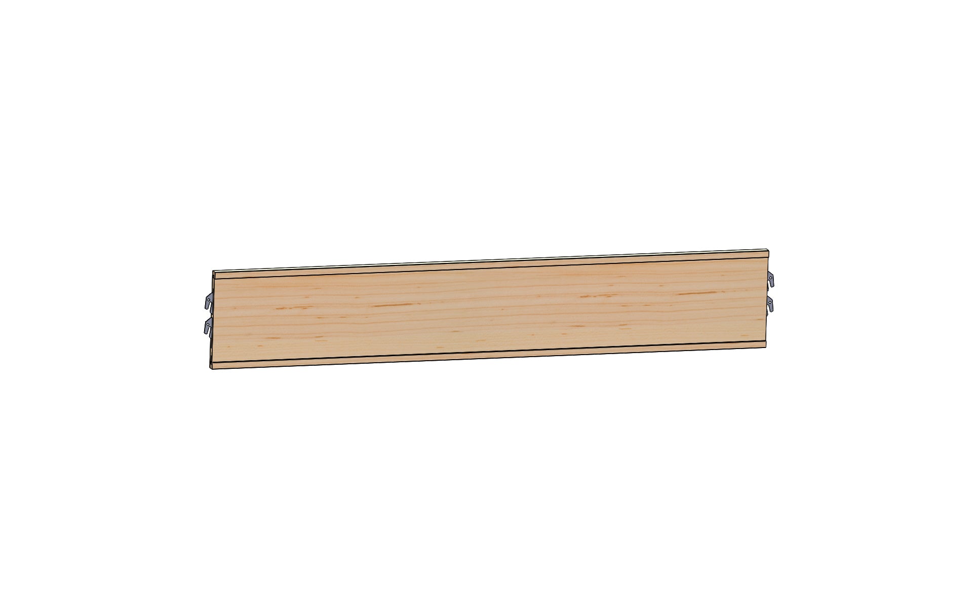 Perfect BalanceQueen Siderail for Storage Footboard