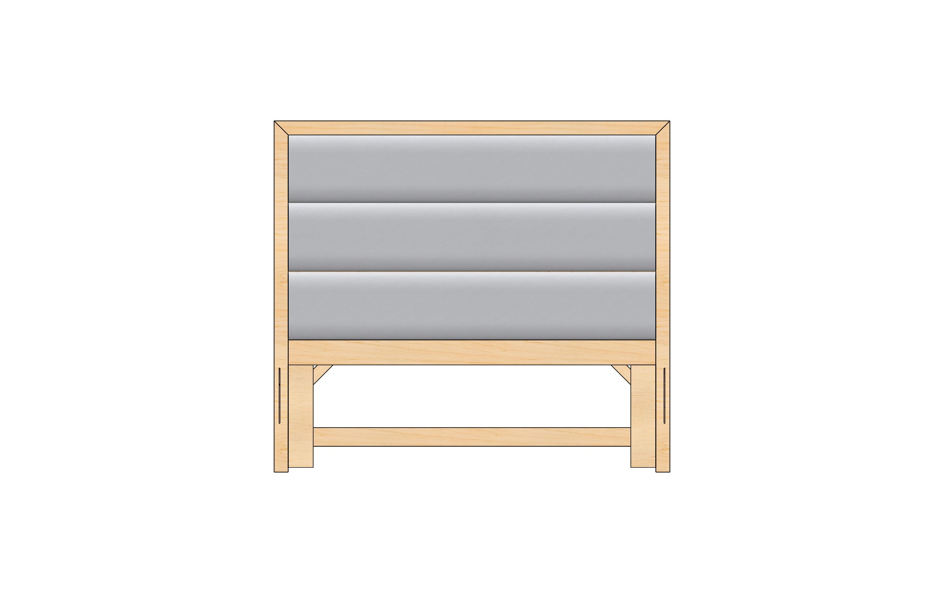 Perfect BalanceUpholstered Twin Panel Headboard