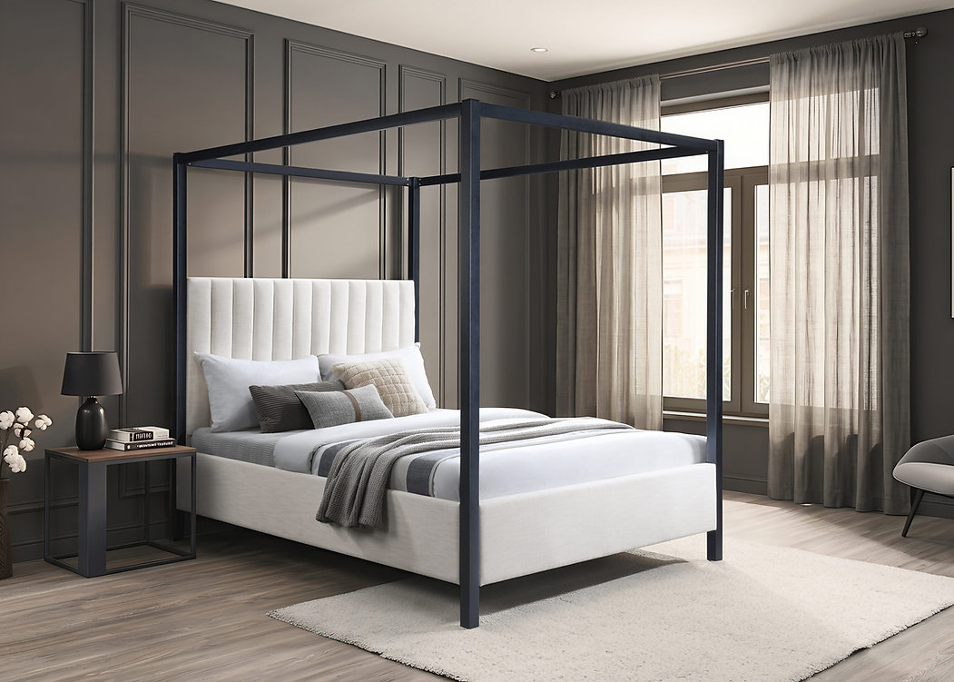 Modern Canopy Bed IF-5932