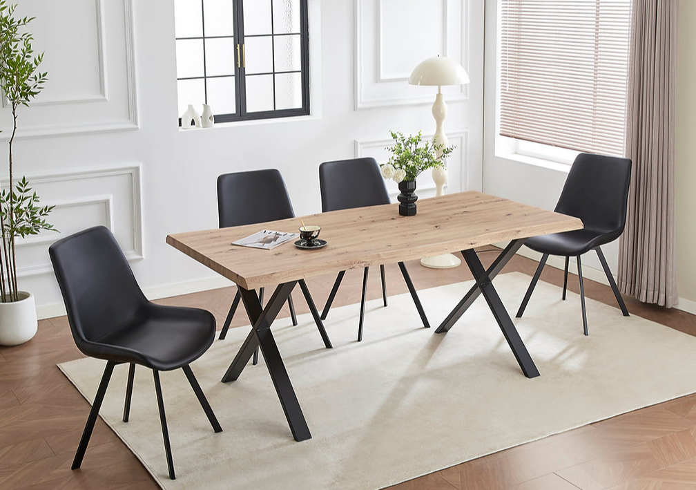 T-1808 C-1821  7pc Dining Set