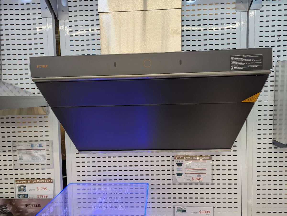 FotileFotile JQG7507 / JQG7507W / JQG7507Y 30" Range Hood - Floor Model Gray