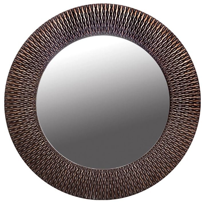 GDCGDC - Fishwave Round Accent Wall Mirror
