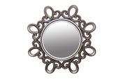 GDCGDC - Zinnia Floral Accent Wall Mirror