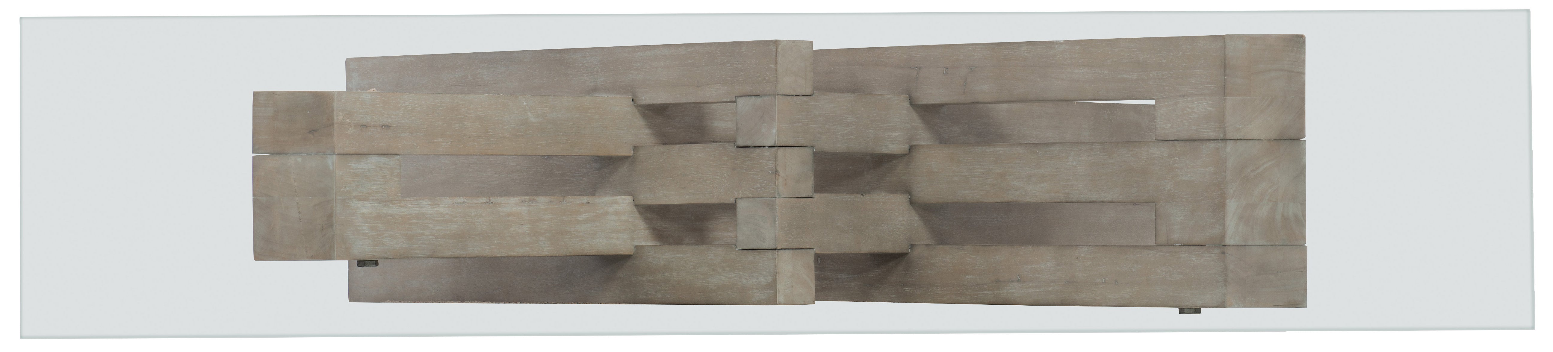 Affinity Glass Top Accent Console