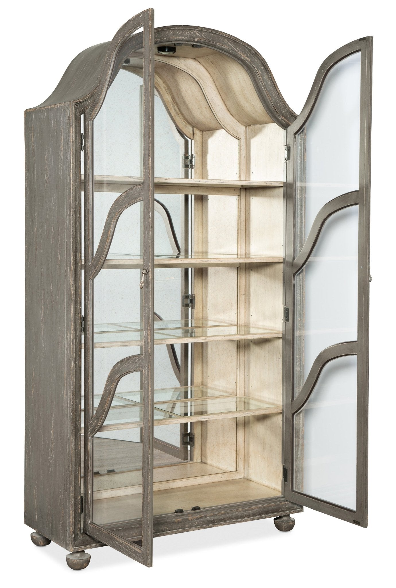 HookerAlfresco Costa Display Cabinet