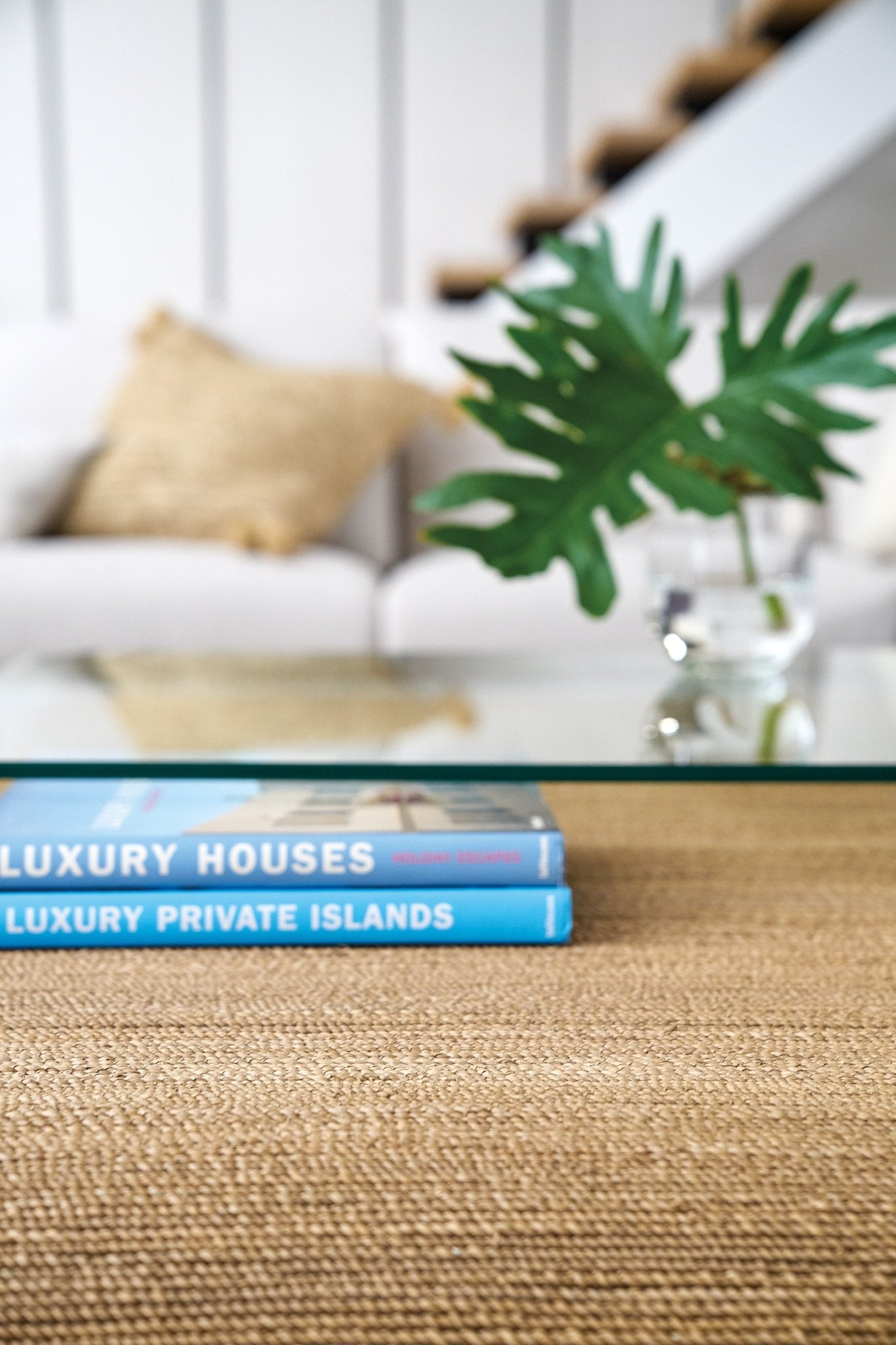 HookerAmani Rope and Glass Cocktail Table