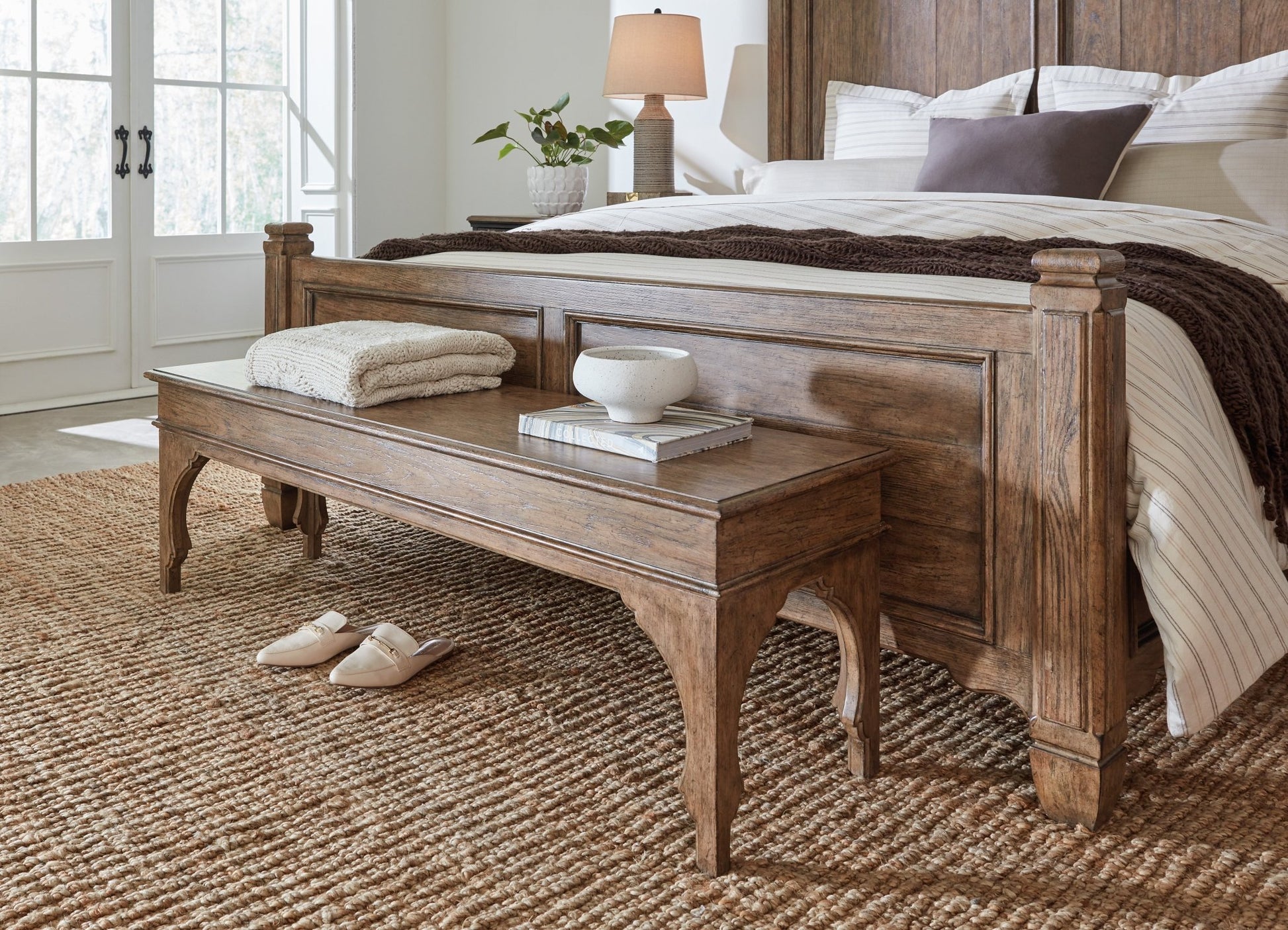 HookerAmericana Bed Bench