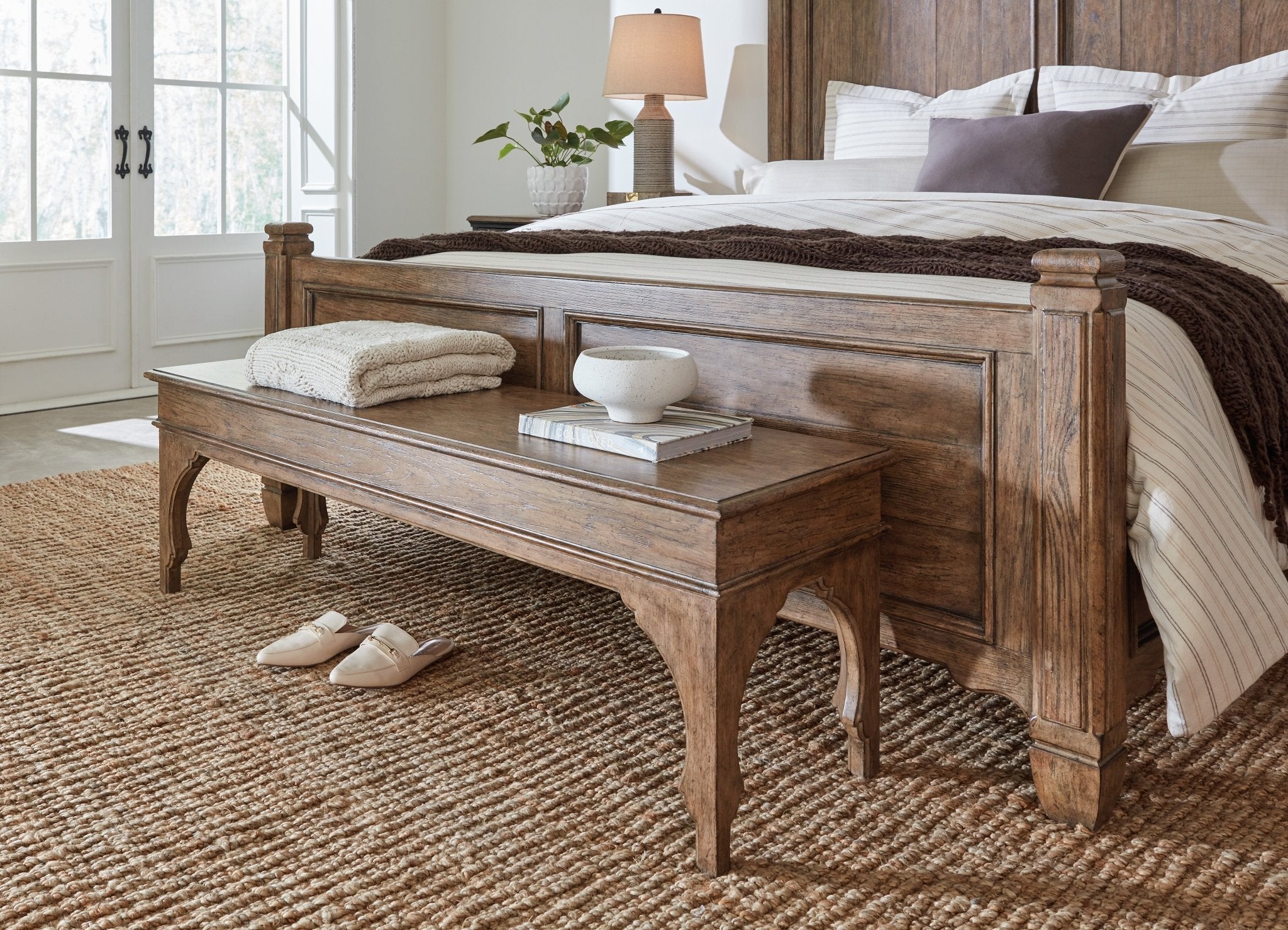 HookerAmericana Bed Bench