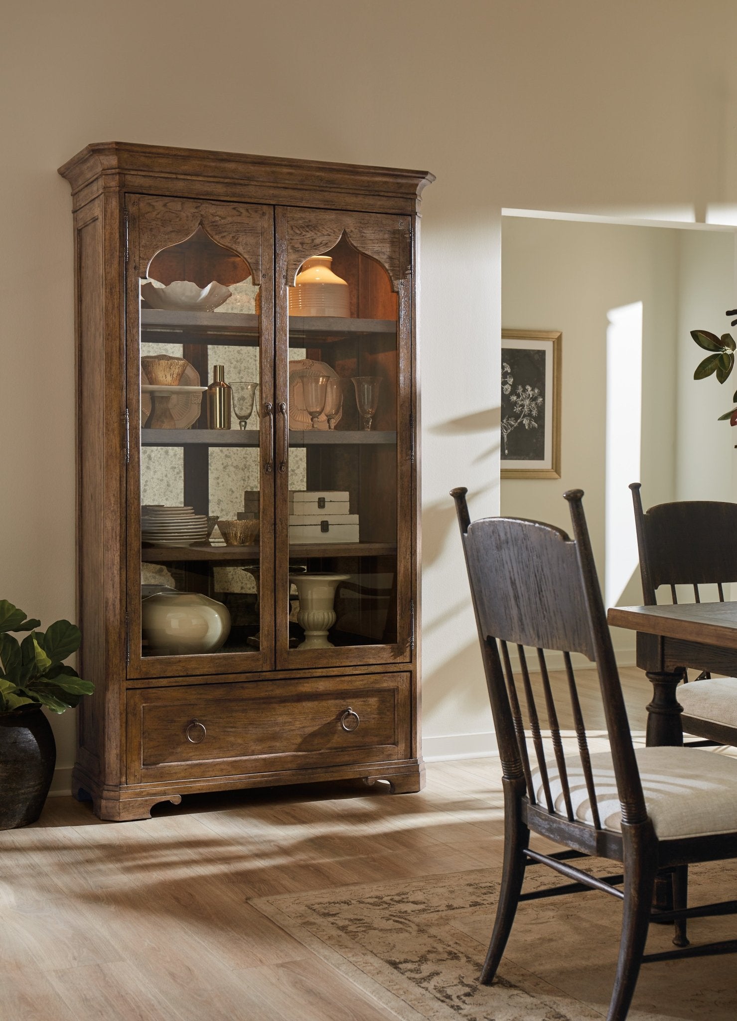 HookerAmericana Display Cabinet