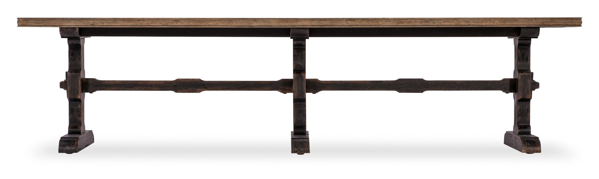 HookerAmericana Trestle Rectangle Cocktail Table