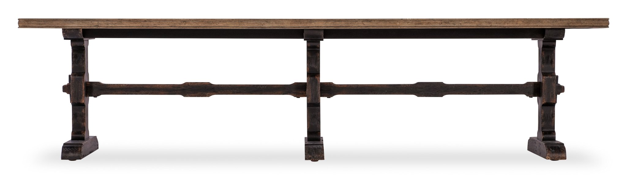 HookerAmericana Trestle Rectangle Cocktail Table