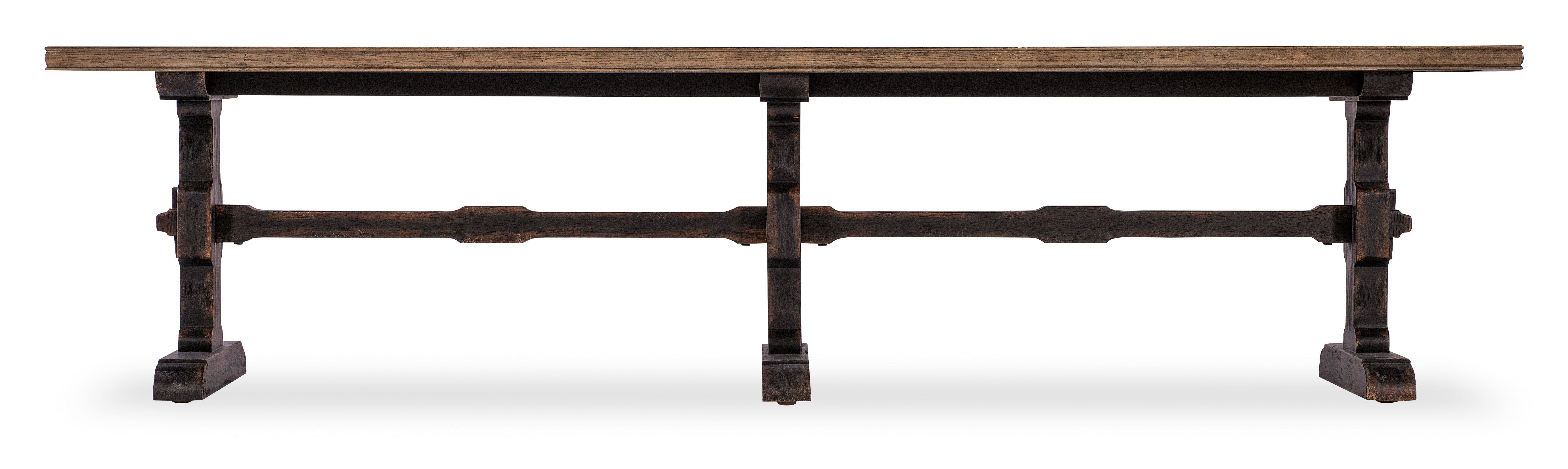 Americana Trestle Rectangle Cocktail Table