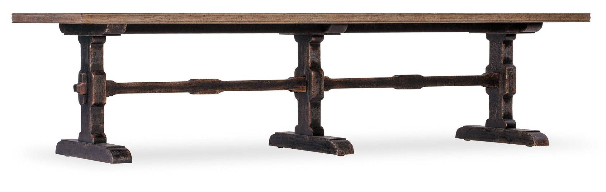 HookerAmericana Trestle Rectangle Cocktail Table