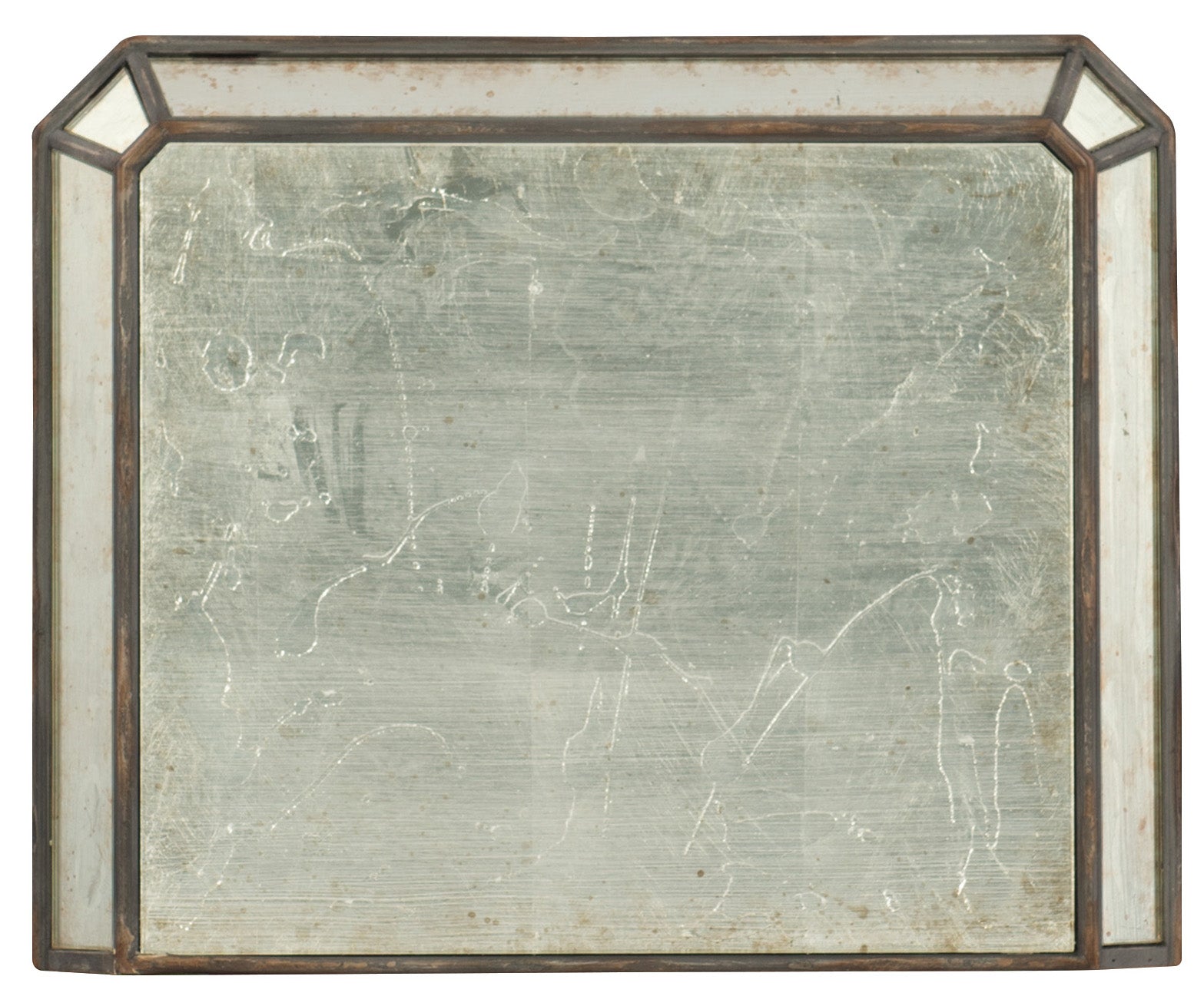 HookerArabella Mirrored Three - Drawer Nightstand