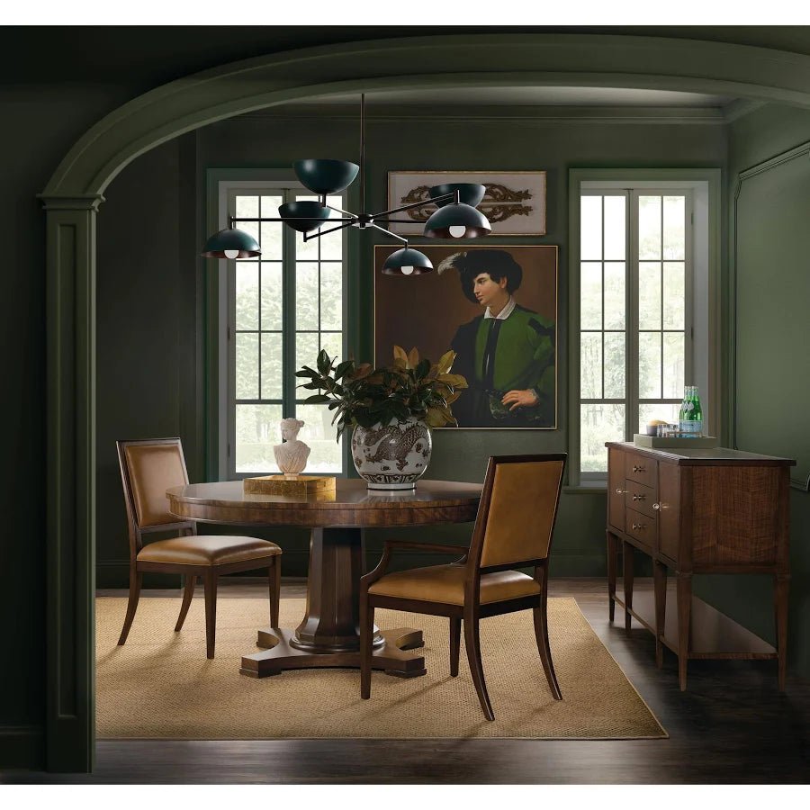 HookerArchives Leather Side Chair