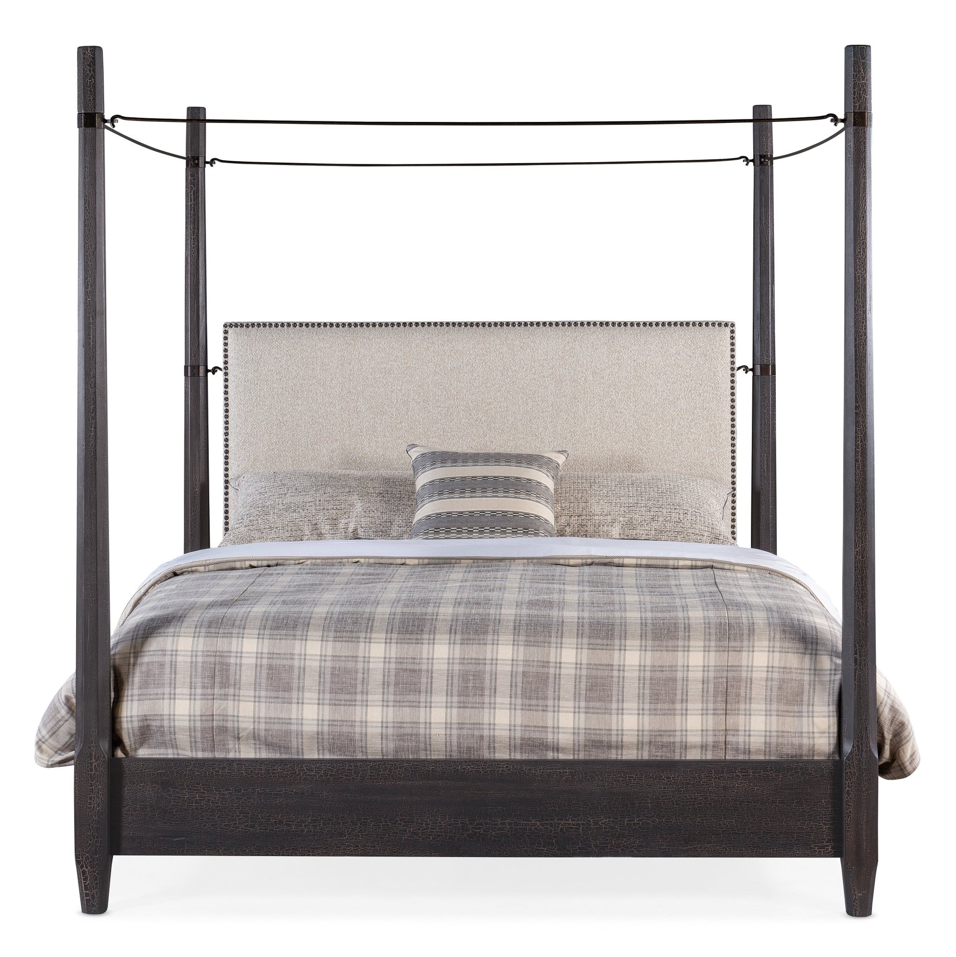 HookerBig Sky Cal King Poster Bed withcanopy