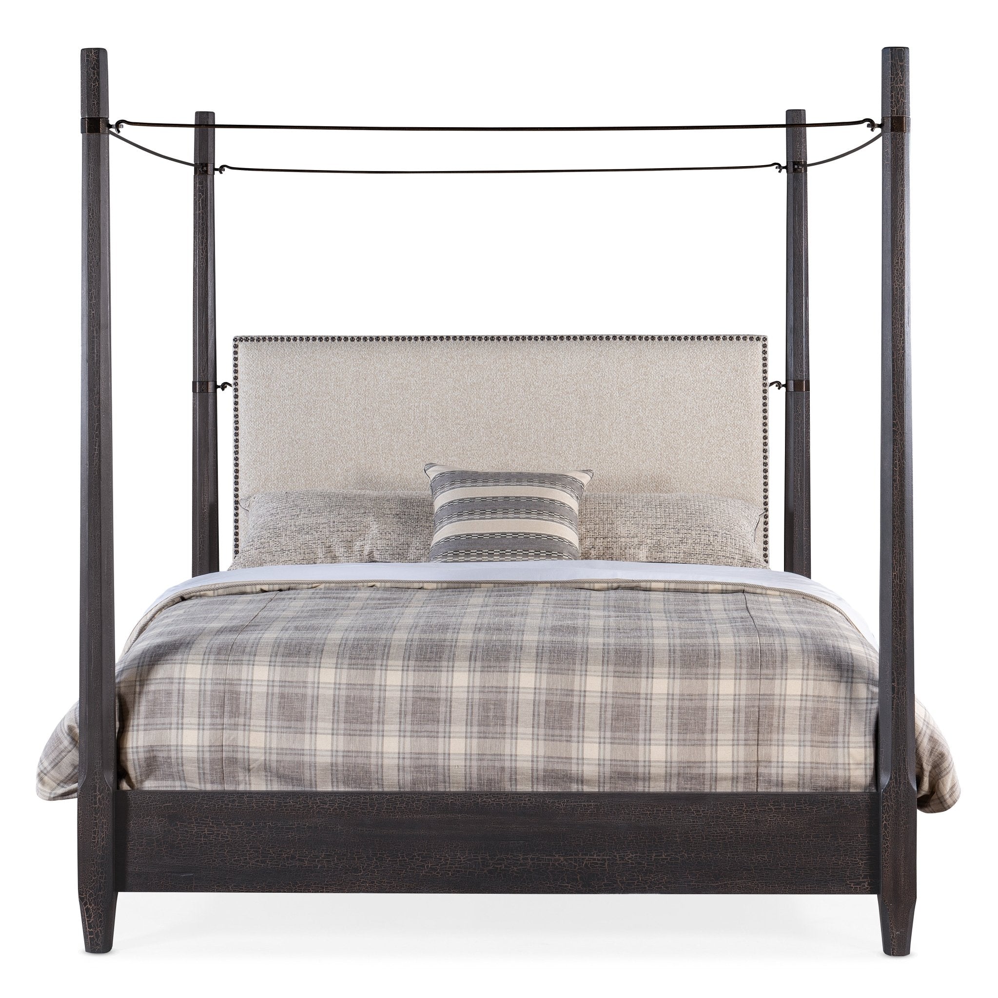HookerBig Sky Cal King Poster Bed withcanopy