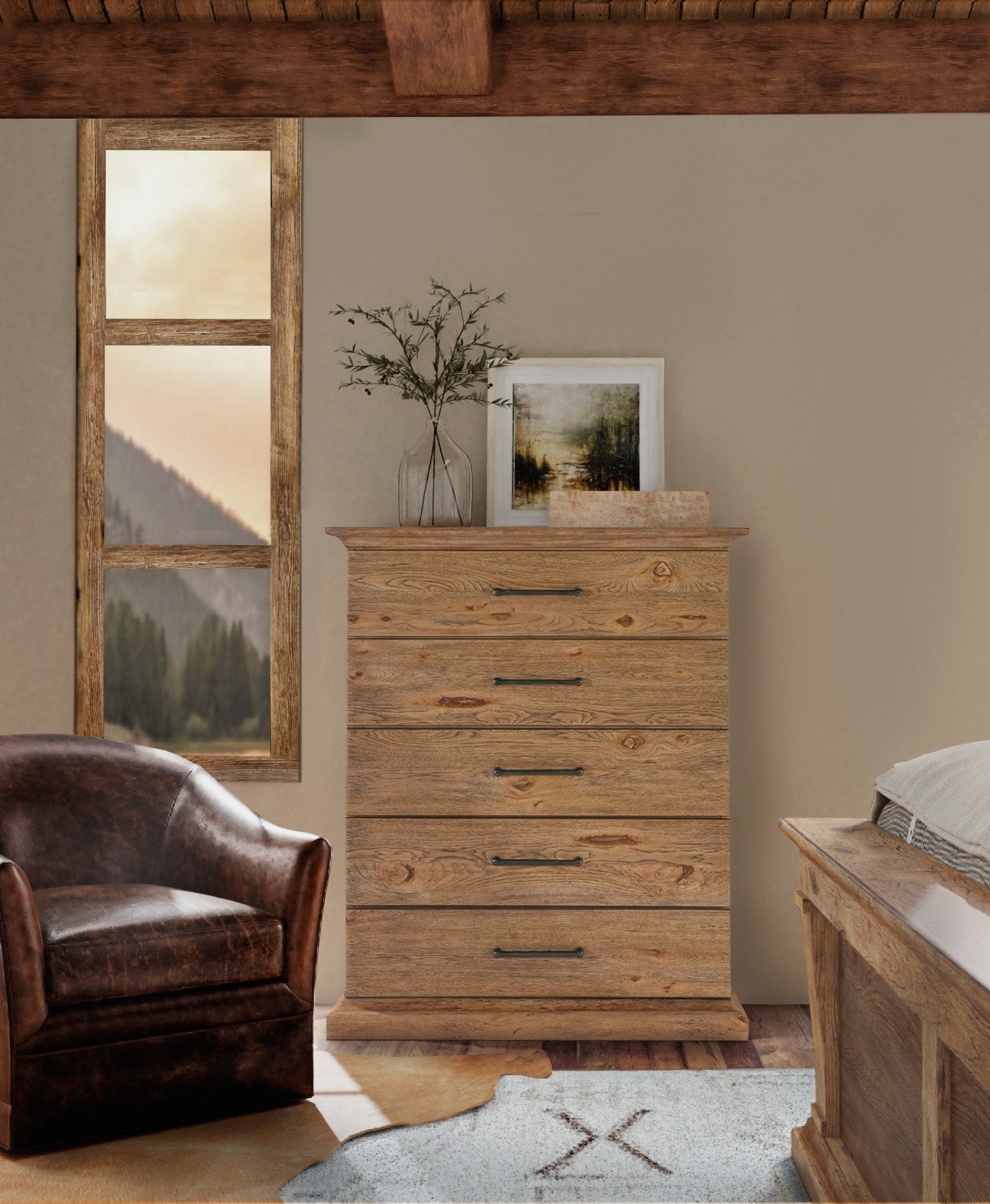 HookerBig Sky Five Drawer Chest