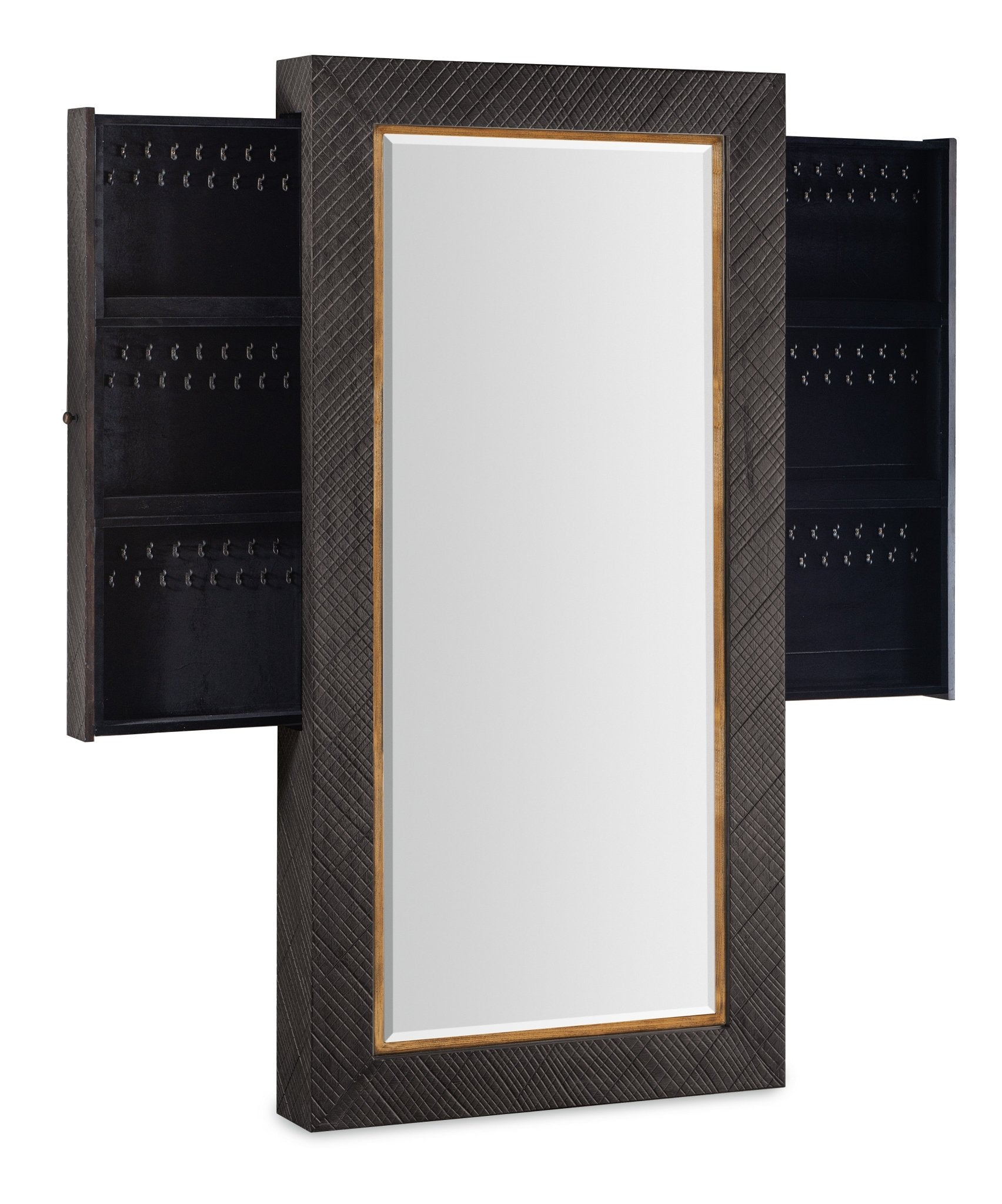 HookerBig Sky Floor Mirror withJewelry Storage