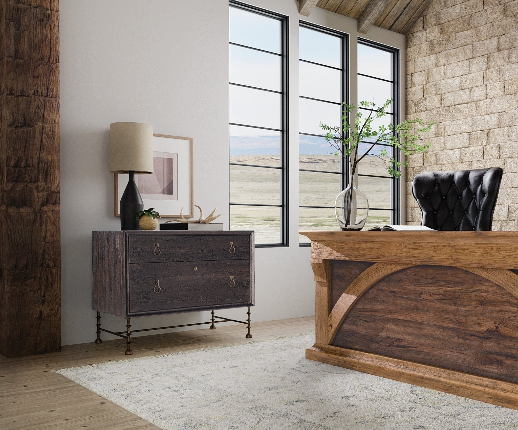 HookerBig Sky Lateral File Cabinet