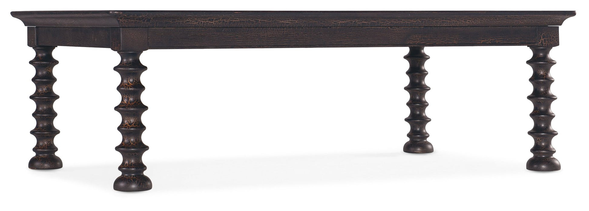 HookerBig Sky Turned Leg Cocktail Table