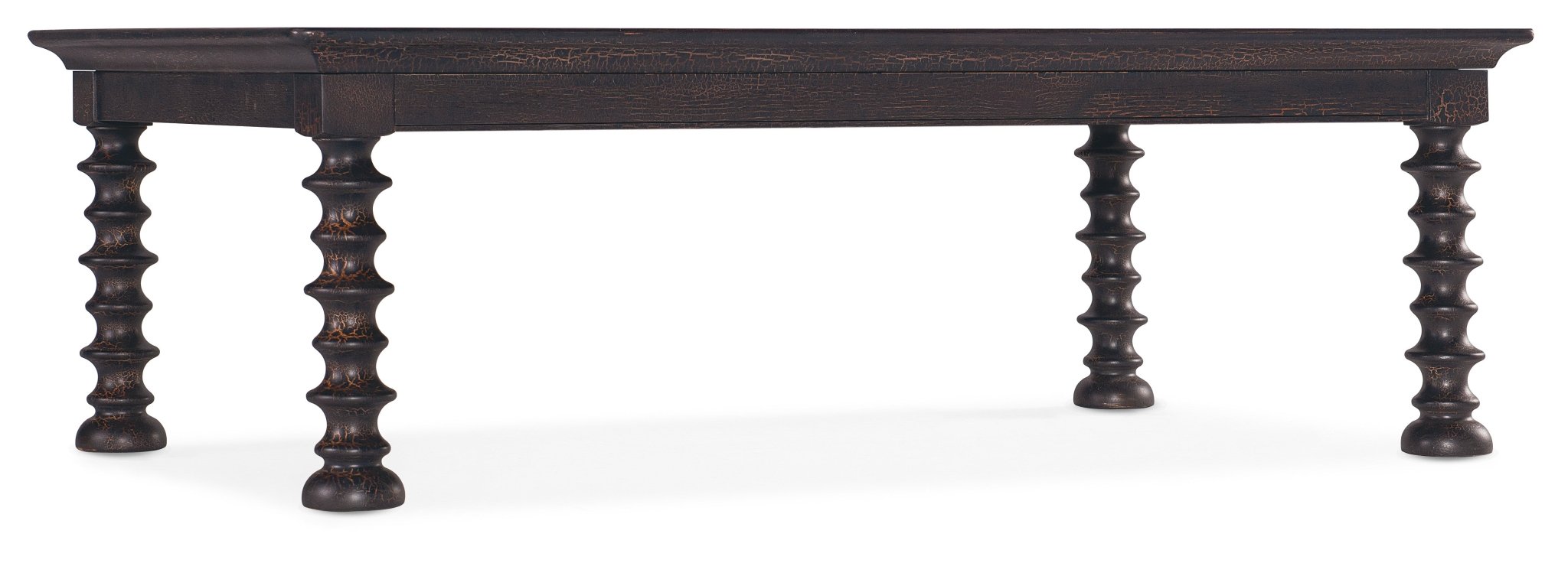 HookerBig Sky Turned Leg Cocktail Table