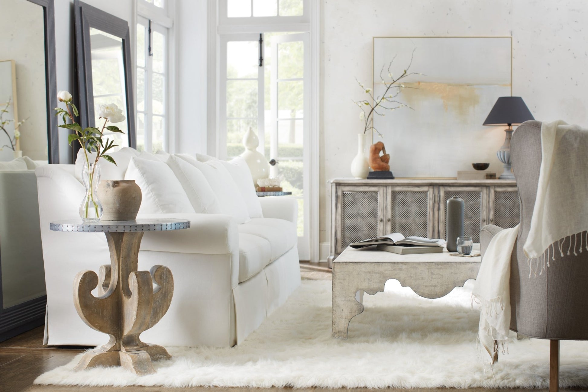 HookerBoheme Flanders Square Cocktail Table