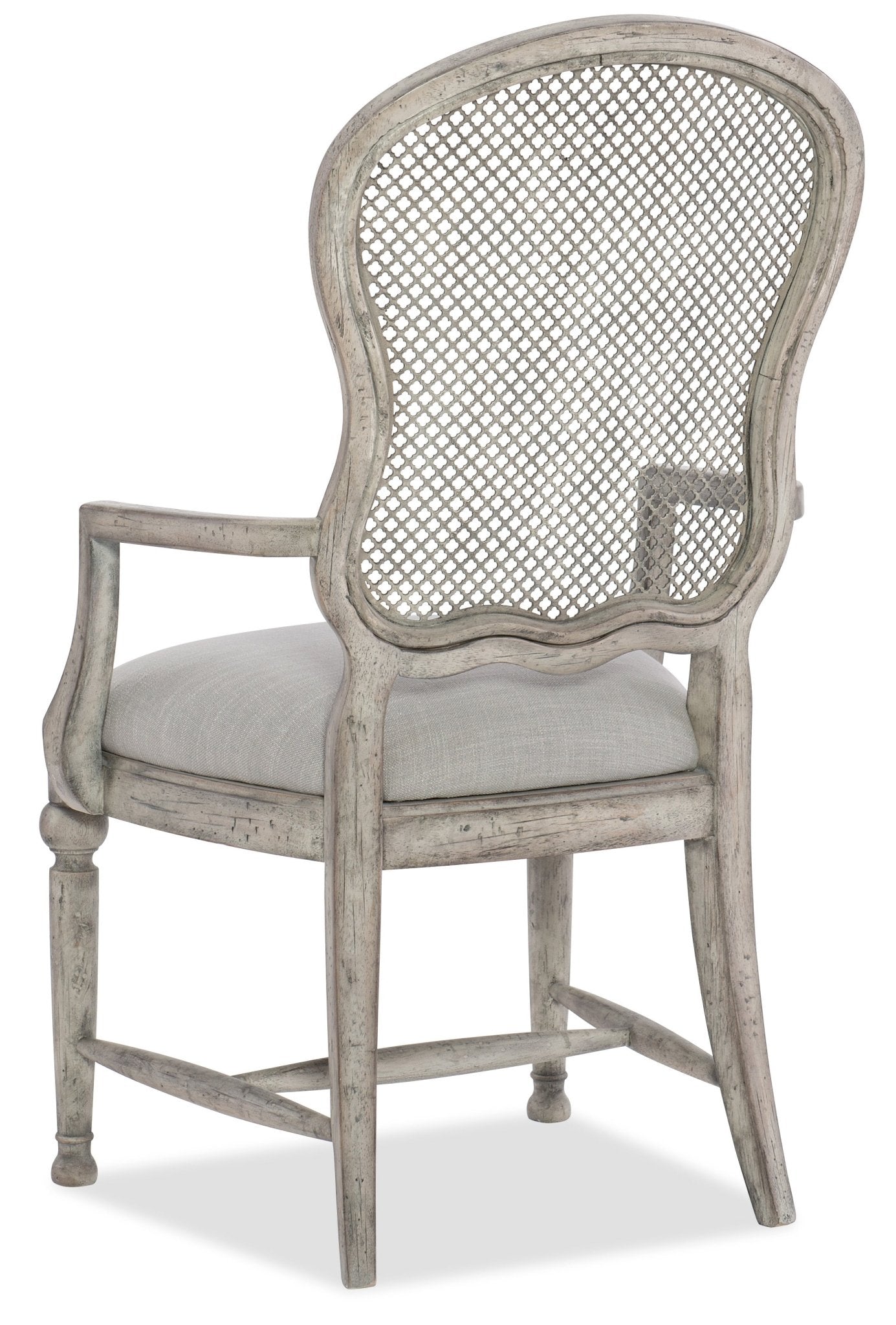HookerBoheme Gaston Metal Back Arm Chair