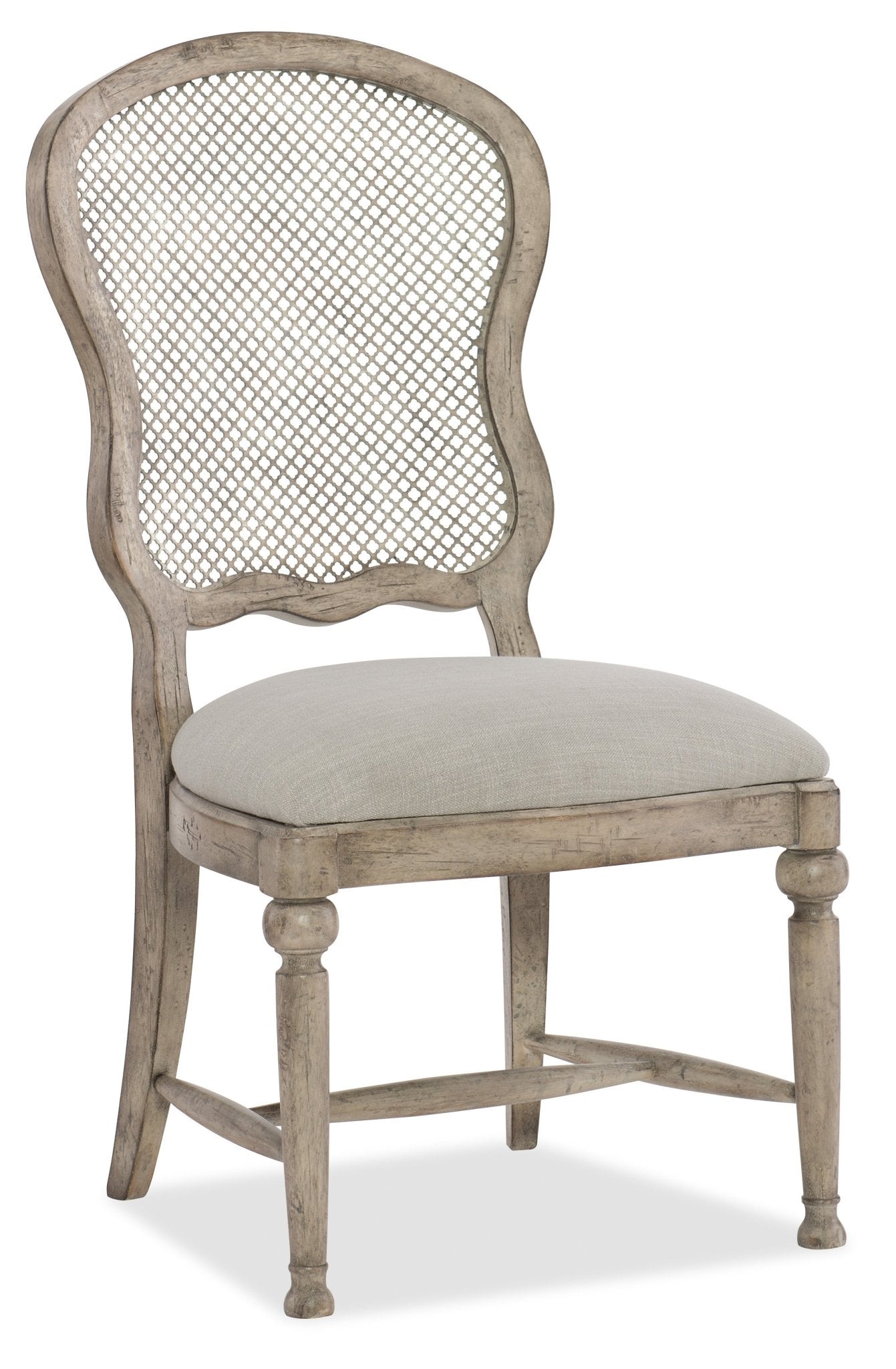 HookerBoheme Gaston Metal Back Side Chair