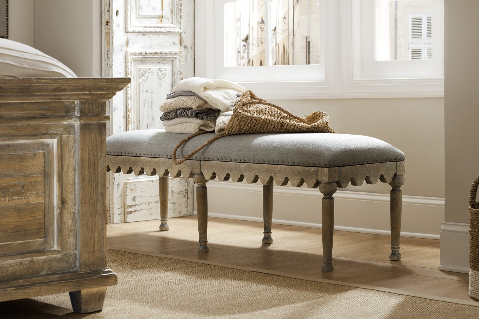 HookerBoheme Madera Bed Bench