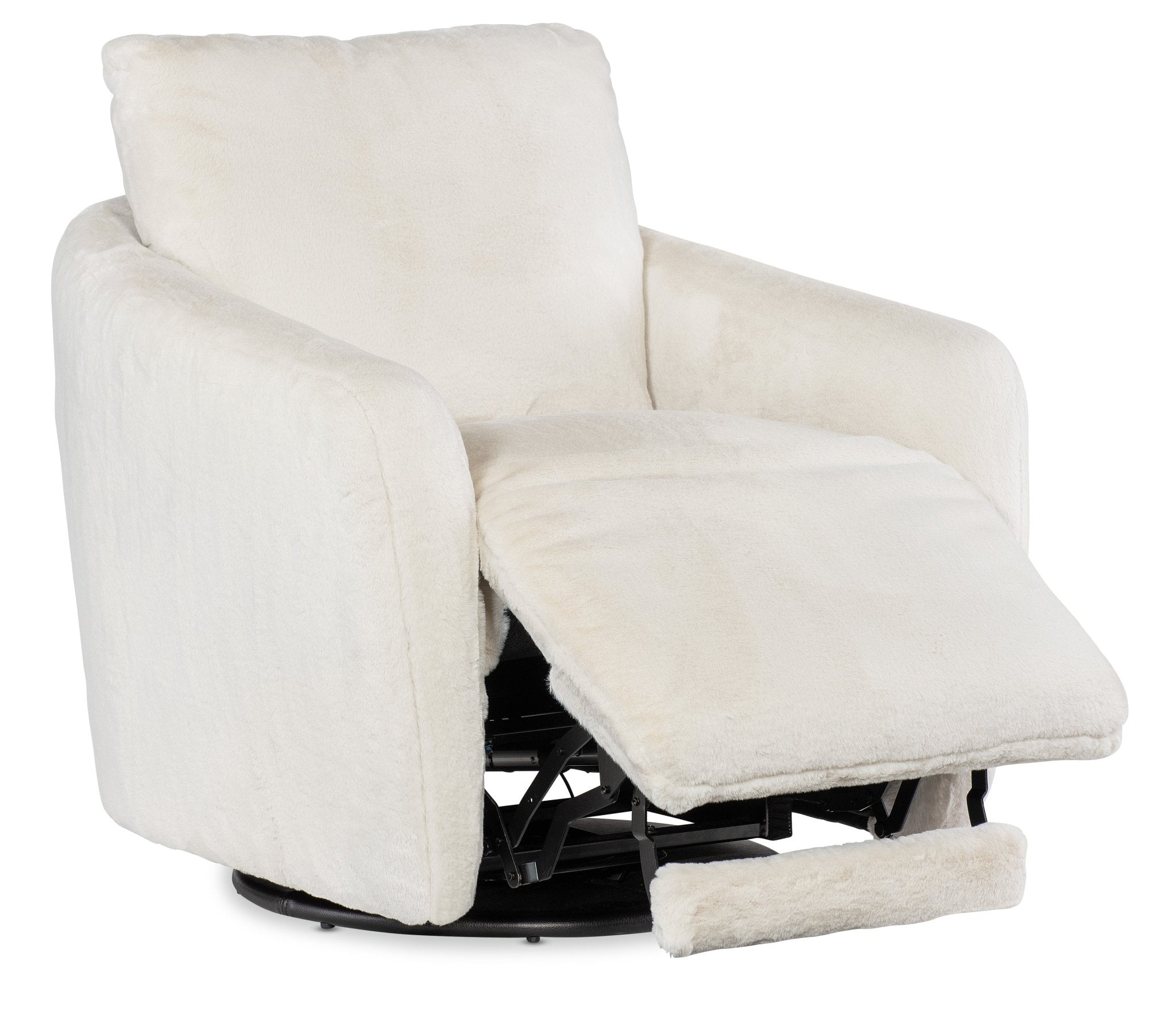 HookerBonnie Swivel Chair with Power Footrest