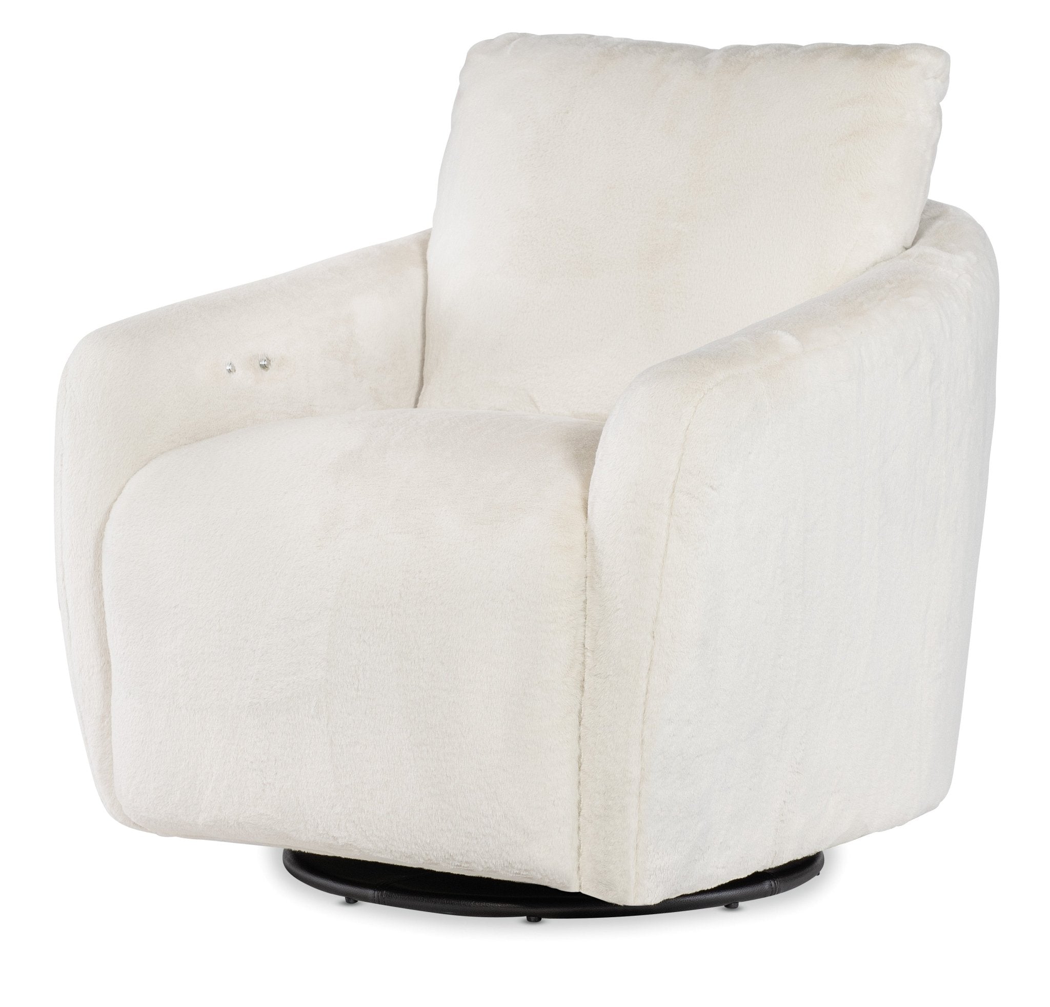 HookerBonnie Swivel Chair with Power Footrest