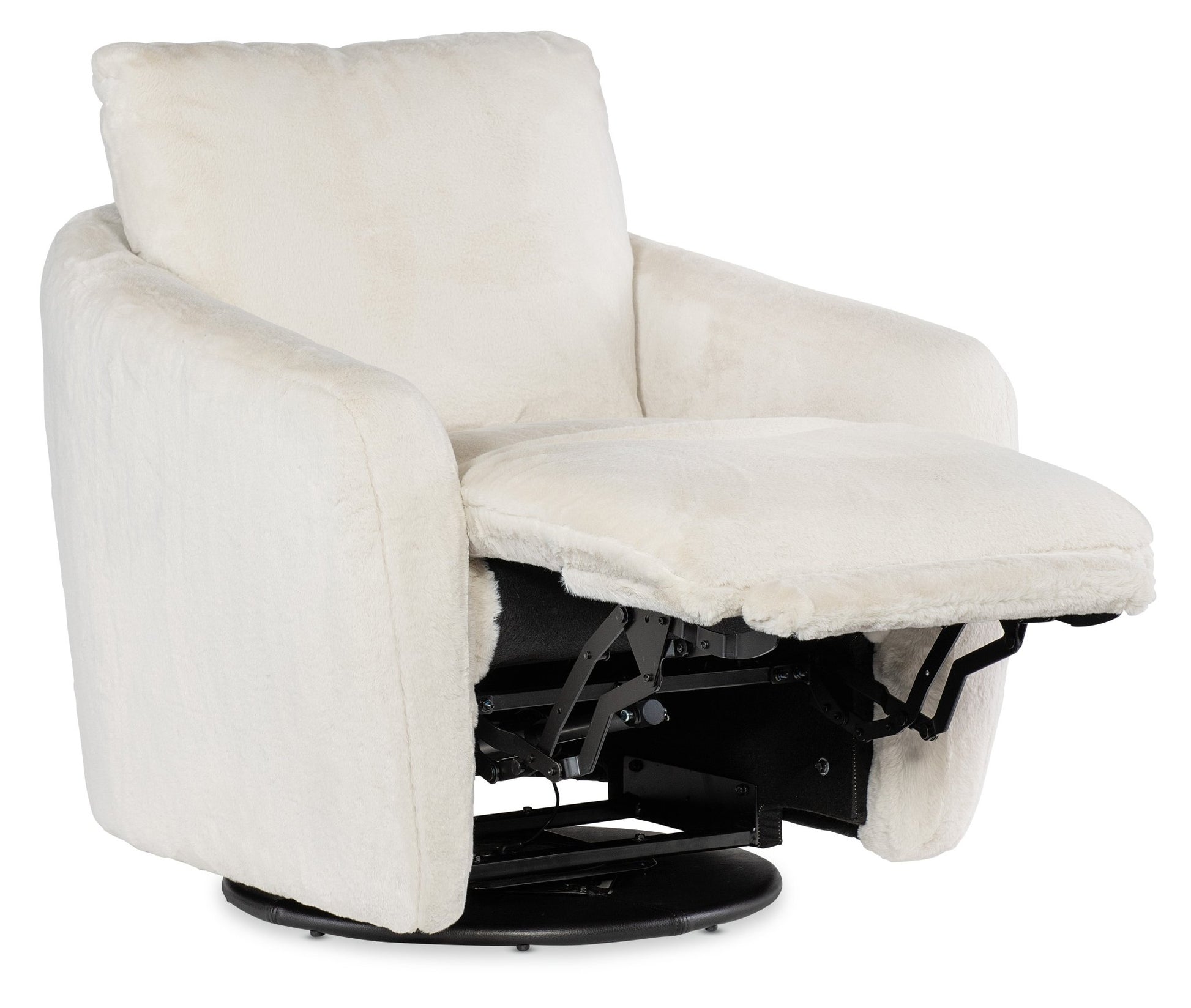 HookerBonnie Swivel Chair with Power Footrest