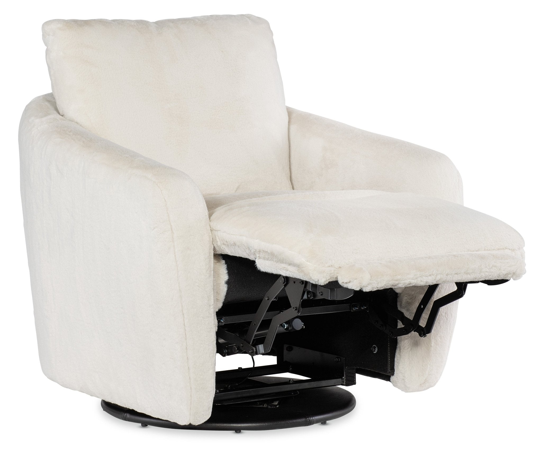 HookerBonnie Swivel Chair with Power Footrest