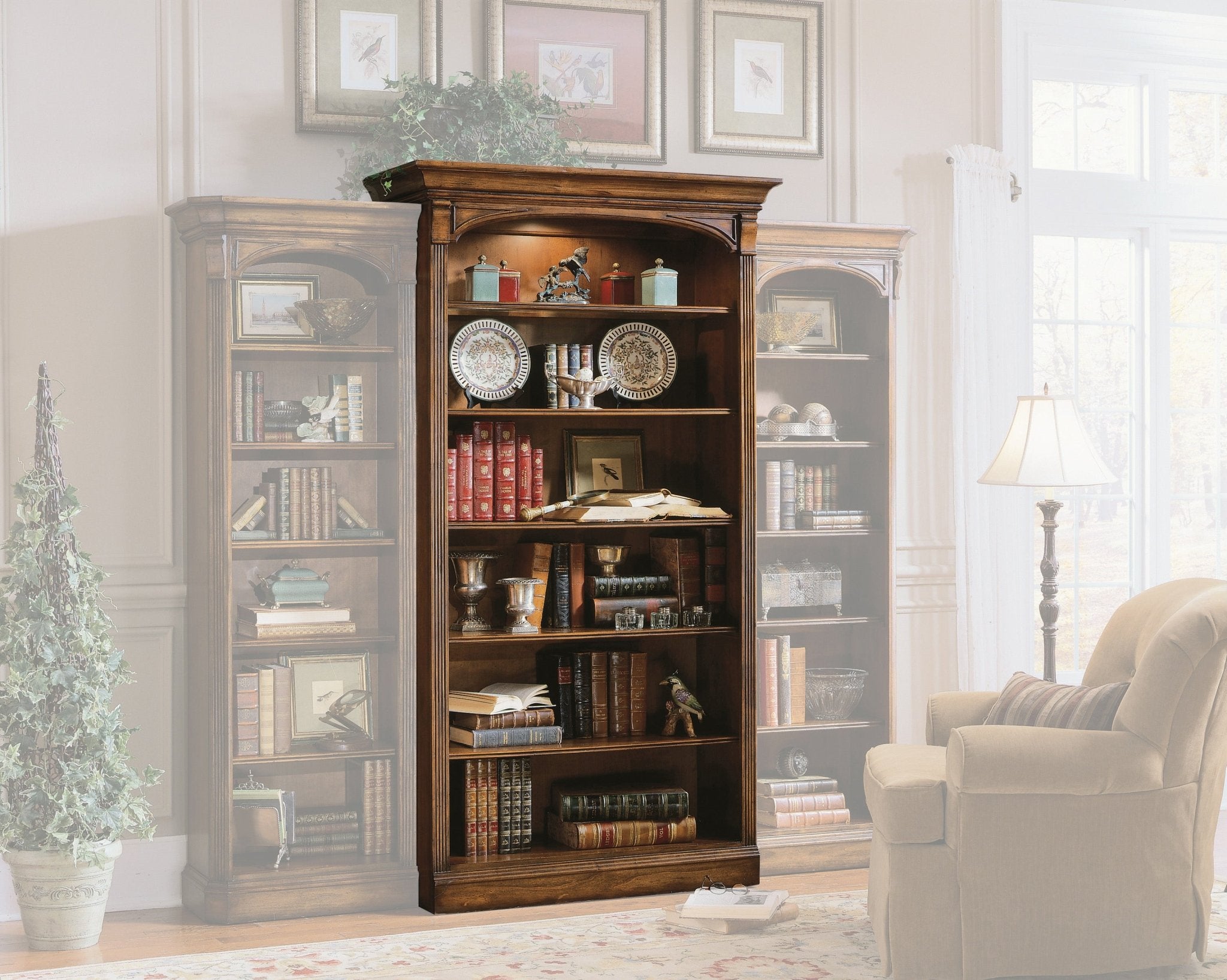 HookerBrookhaven Open Bookcase